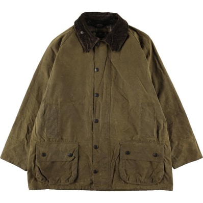 古着 00年代~ バブアー Barbour BEAUFORT ビューフォート 3ワラント オイルド ハンティングジャケット 英国製 46 メンズXL相当/eaa604856