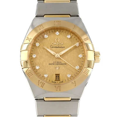 【新品】オメガ コンステレーション コンビ・11P 131.20.36.20.58.001 SSxYG 自動巻