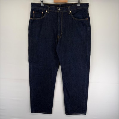 古着 リーバイス Levi's デニム パンツ 550 インディゴ テーパード ジップ バギー ジーンズ ジーパン w40 L32 ネイビー系 メンズ