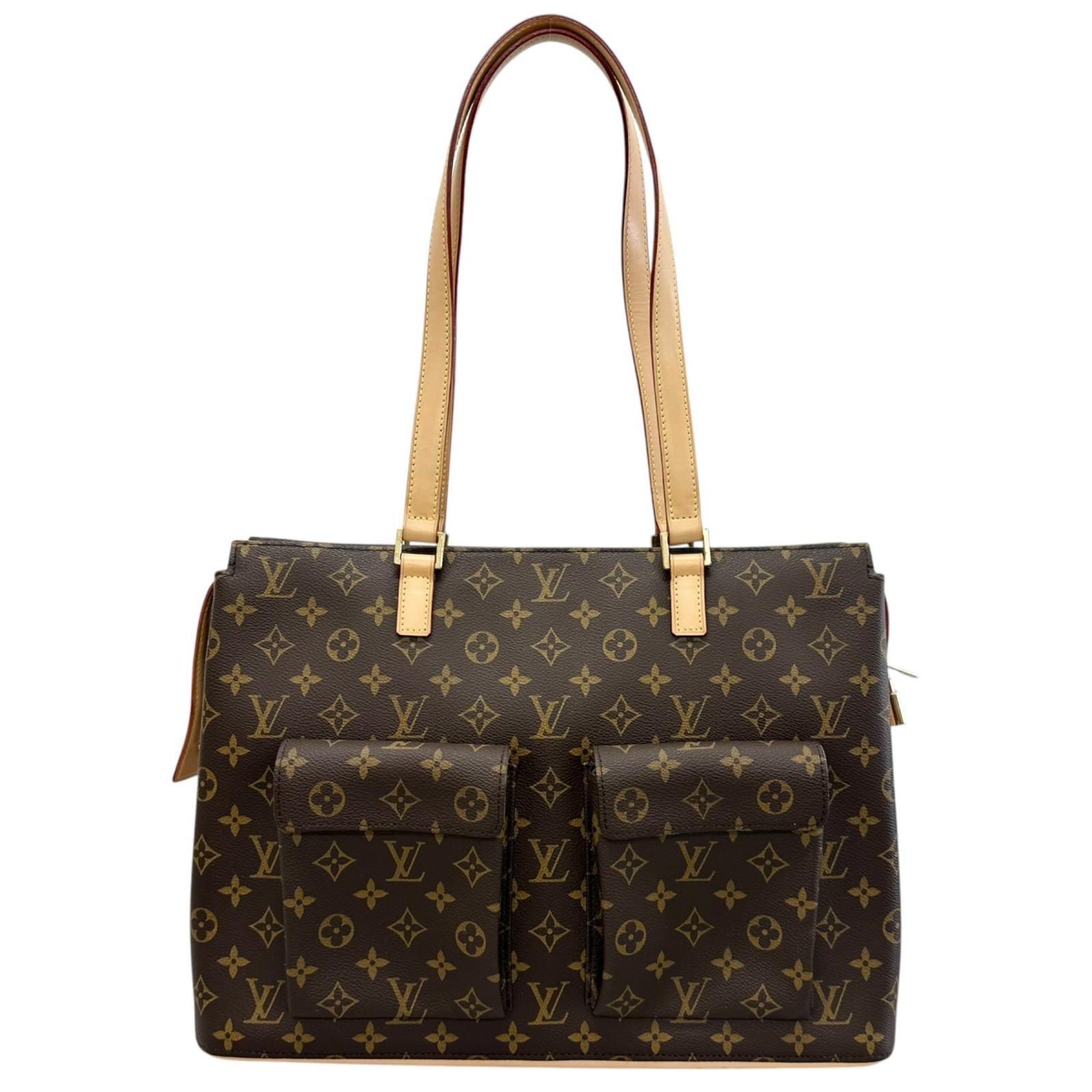 美品 LOUIS VUITTON ルイ・ヴィトン スペシャルオーダー ハンドバッグ モノグラムキャンバス ブラウン レディース【中古】