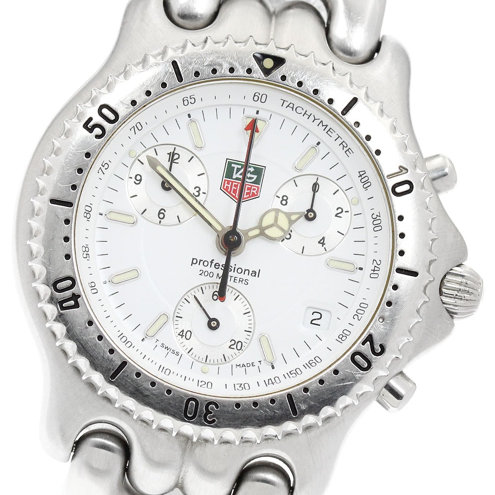 ★保 タグホイヤー セル クロノ デイト  CG1112-1 メンズ 【中古】