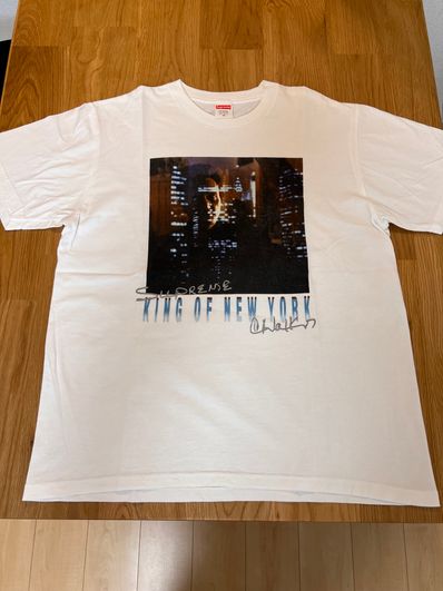 Supreme Christopher Walken King Of New York Tee "White"