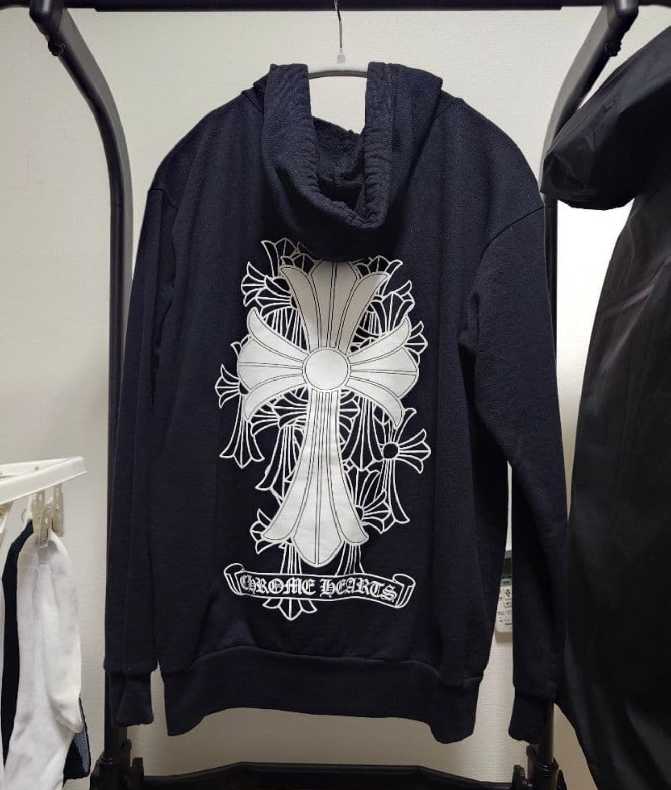 chrome hearts hoodie zip up