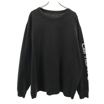 Carhartt カーハート K231 長袖 オリジナルフィット Tシャツ L ブラック ロンT
