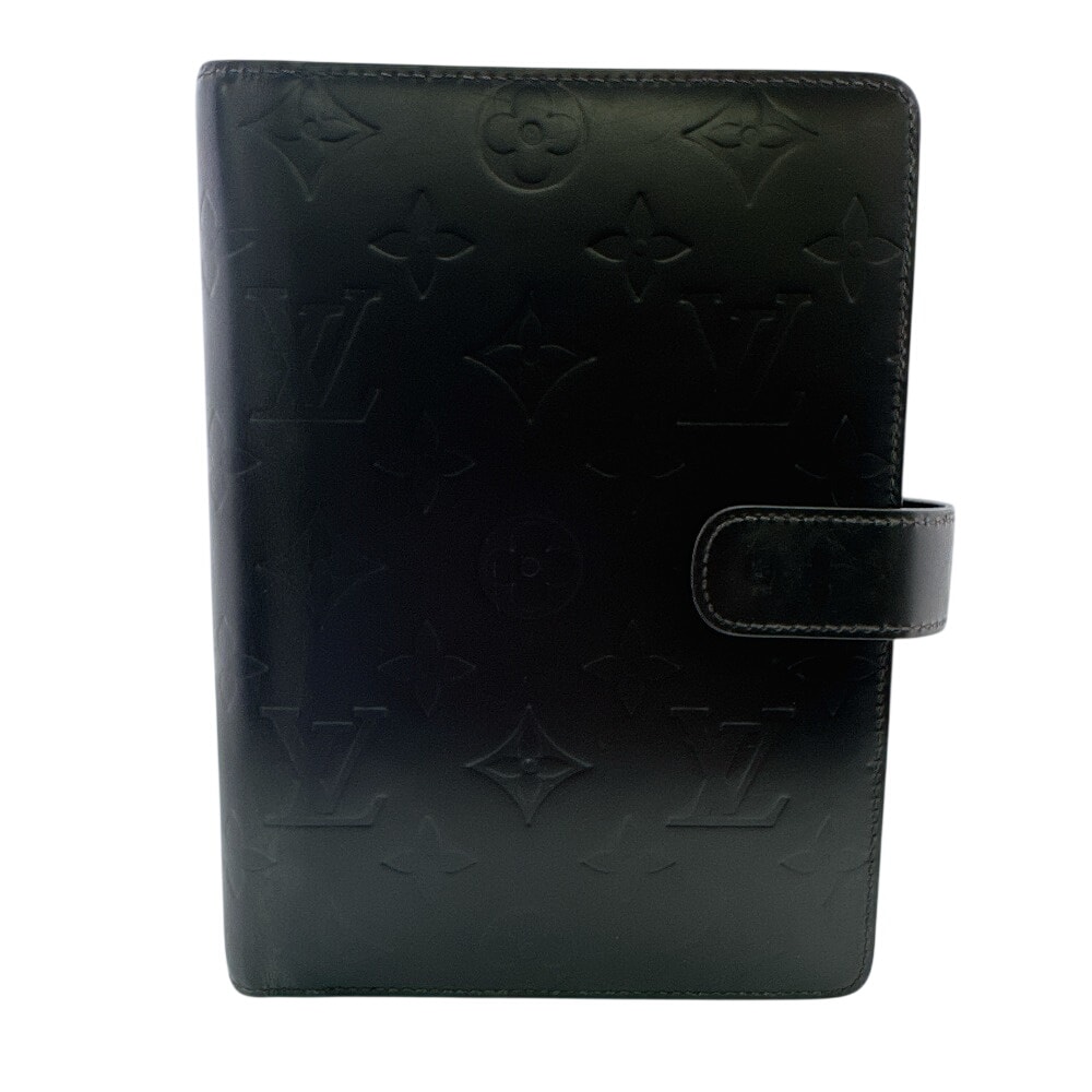 ルイヴィトン LOUIS VUITTON 手帳カバー アジェンダMM 6穴式システム R20922 ブラウン