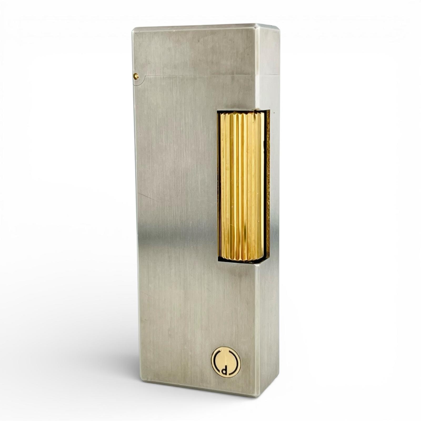 良品 ダンヒル ライター シルバー ゴールド メンズ