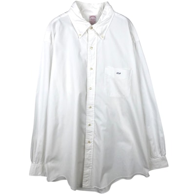 古着 80~90年代 ブルックスブラザーズ Brooks Brothers MAKERS 長袖 ボタンダウンシャツ USA製 メンズXXL相当 ヴィンテージ/eaa642842