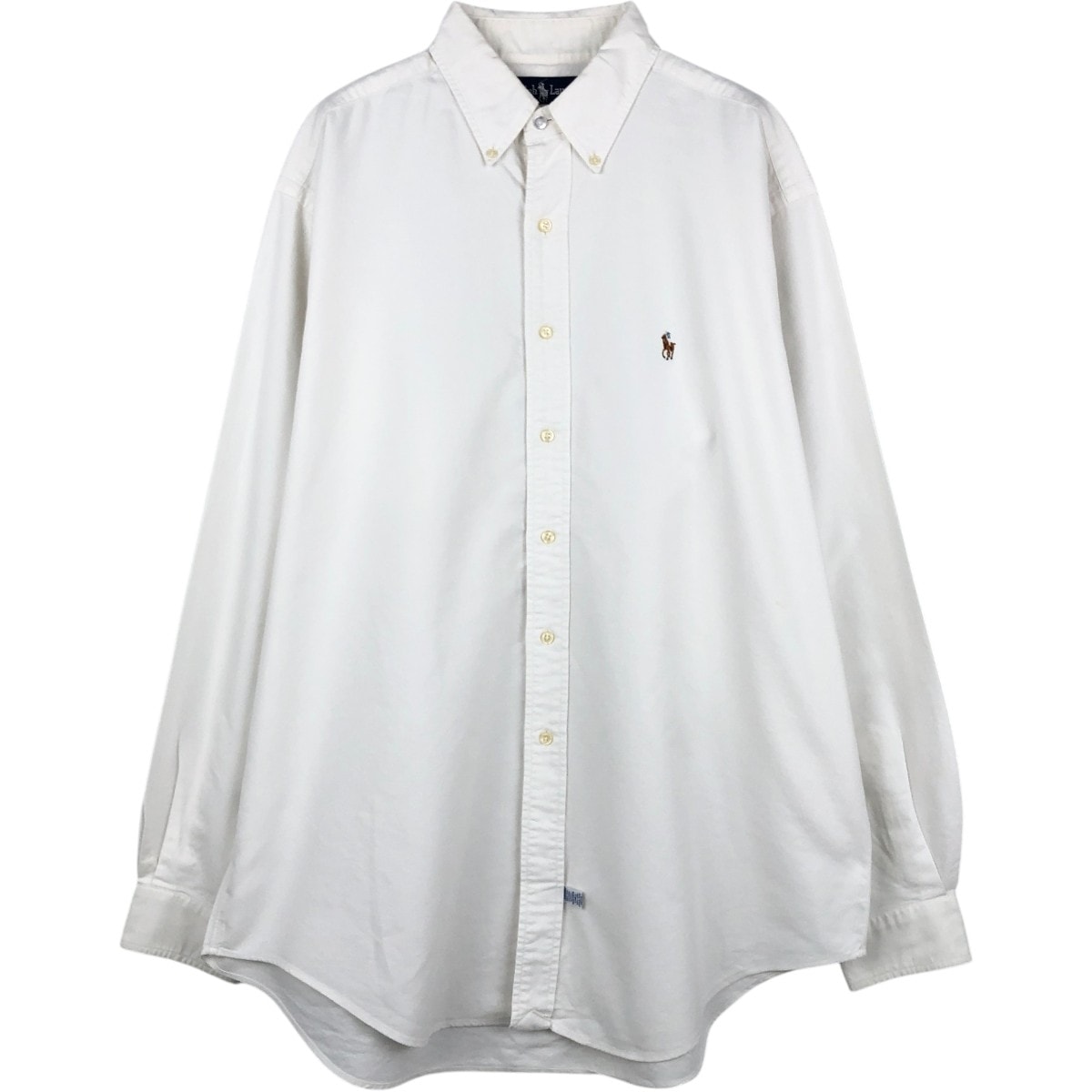 古着 ラルフローレン Ralph Lauren YARMOUTH 長袖 ボタンダウンシャツ メンズL相当/eaa676431