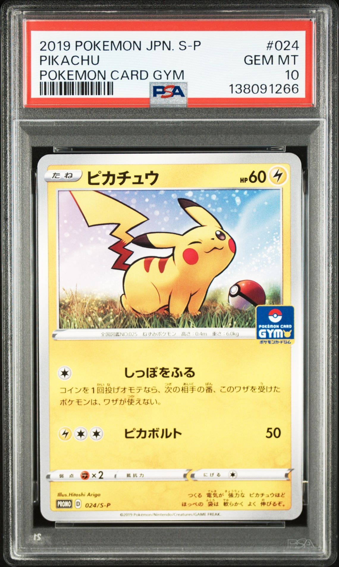 ピカチュウ: プロモ P [S-P 024](ポケモンカードゲーム ソード&シールド 「プロモカードパック 第1弾」)