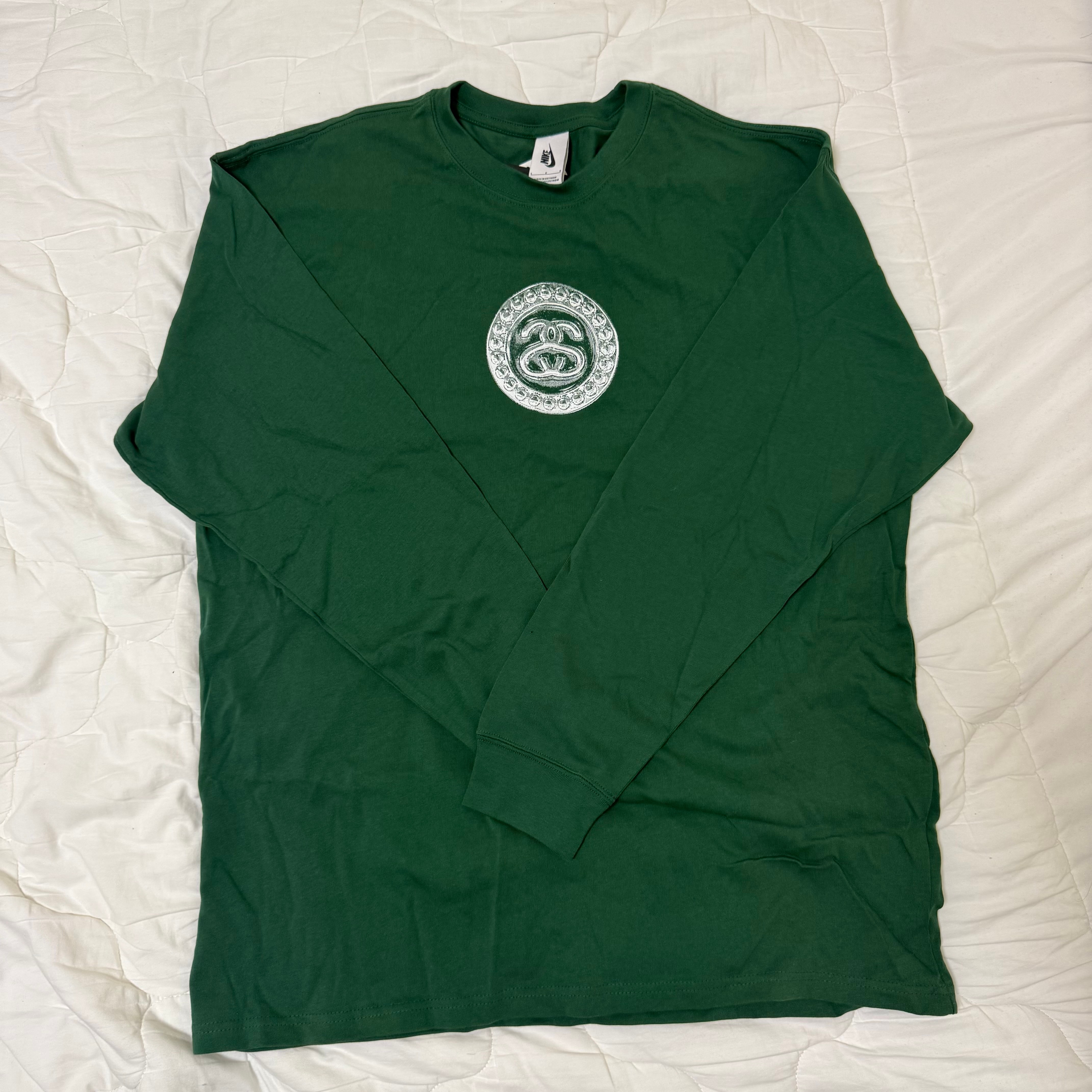 Nike x Stussy SS Link L/S T-Shirt "Green"