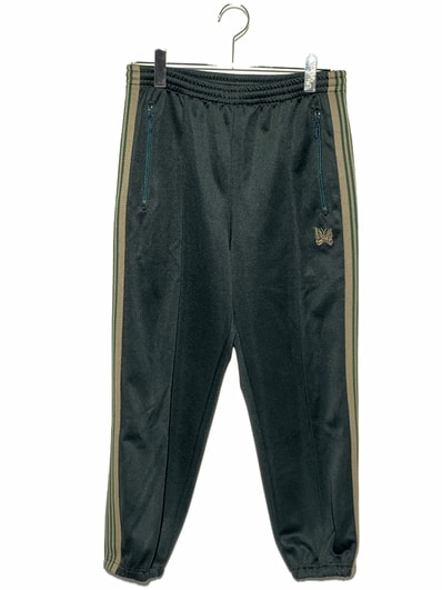 NEEDLES ZIPPED TRACK PANTS Green