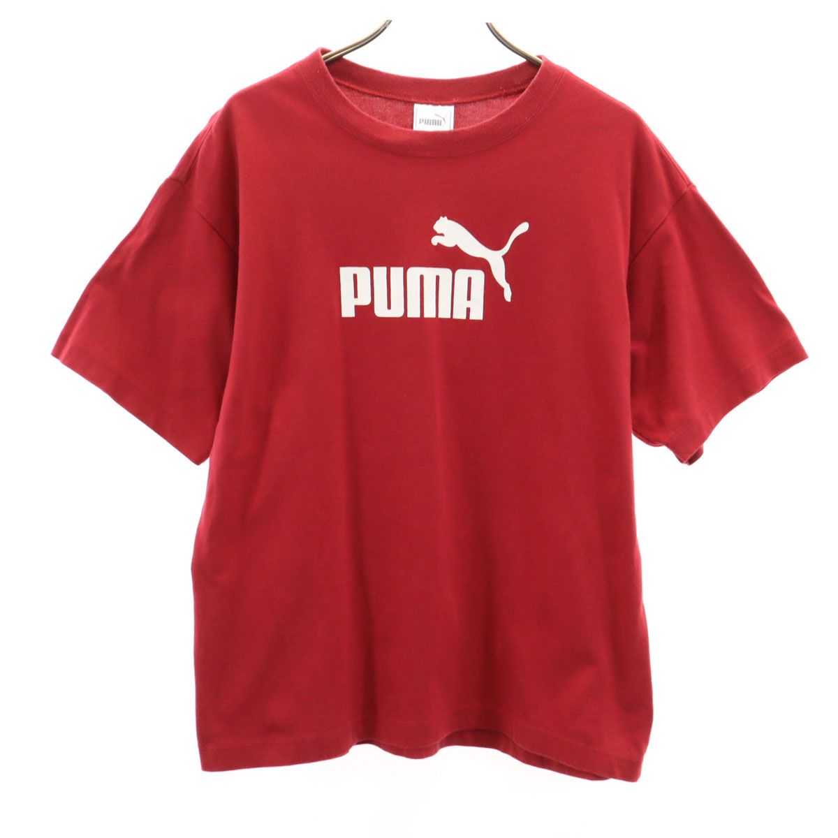 PUMA プーマ 半袖 Tシャツ M レッド