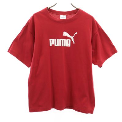 PUMA プーマ 半袖 Tシャツ M レッド