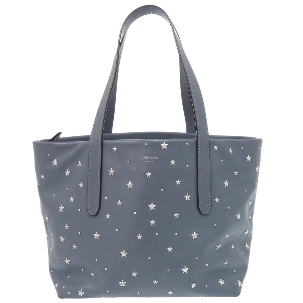 ジミーチュウ  ソフィアS     ブルー   ハンドバッグ