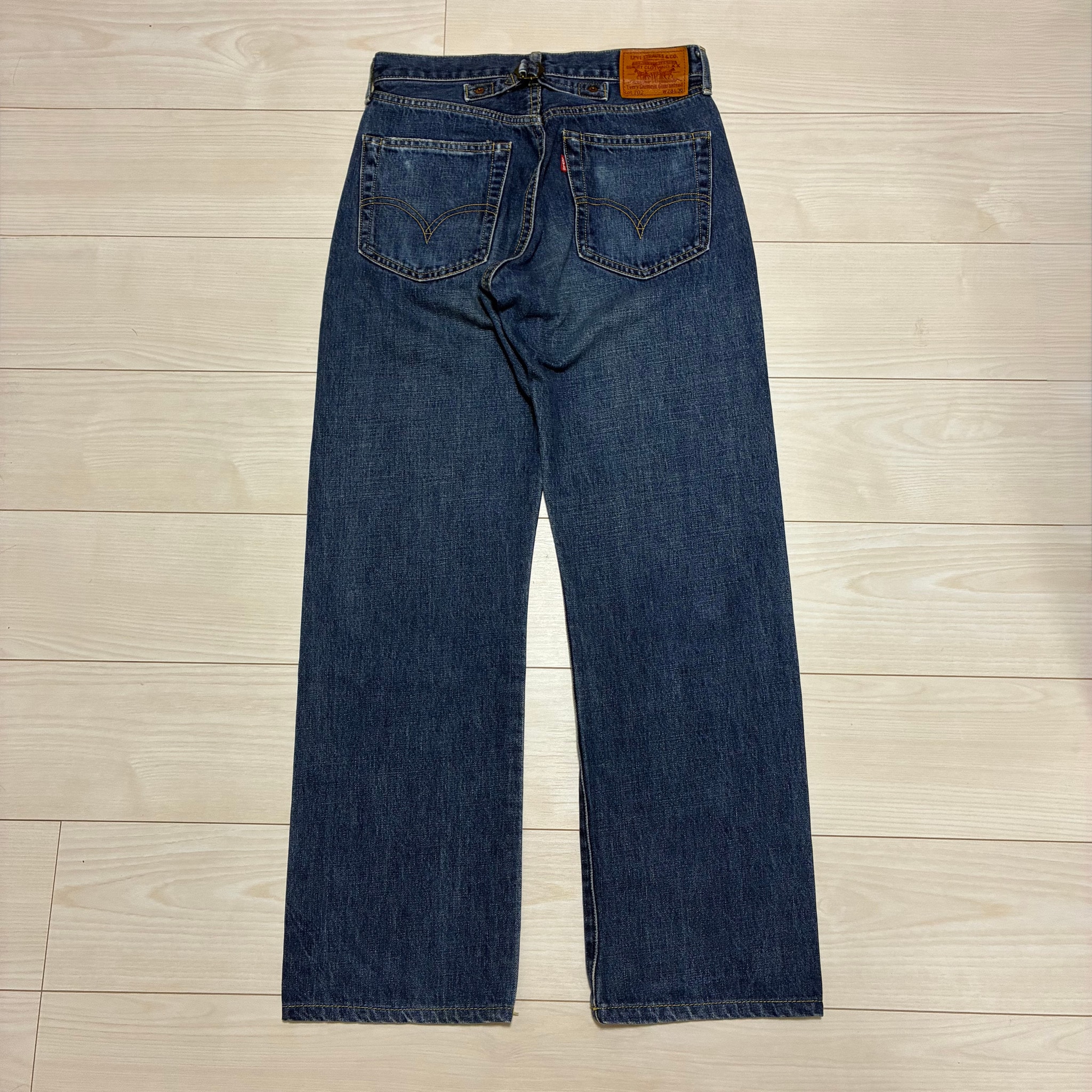 極美品 Levi's 702XX W28 L36 140周年 復刻モデル 濃紺 加古川工場製 1998年製 シンチバック