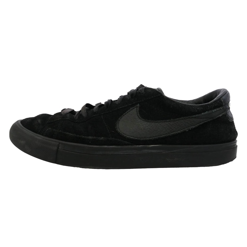 BLACK COMME des GARCONS ブラックコムデギャルソン NIKE ナイキ 633699-009 × Nike SB Blazer Low ナイキ SB ブレーザー ロー スニーカー ブラック系 27cm【中古】