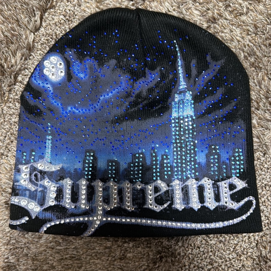 Supreme Cityscape Beanie "Black"