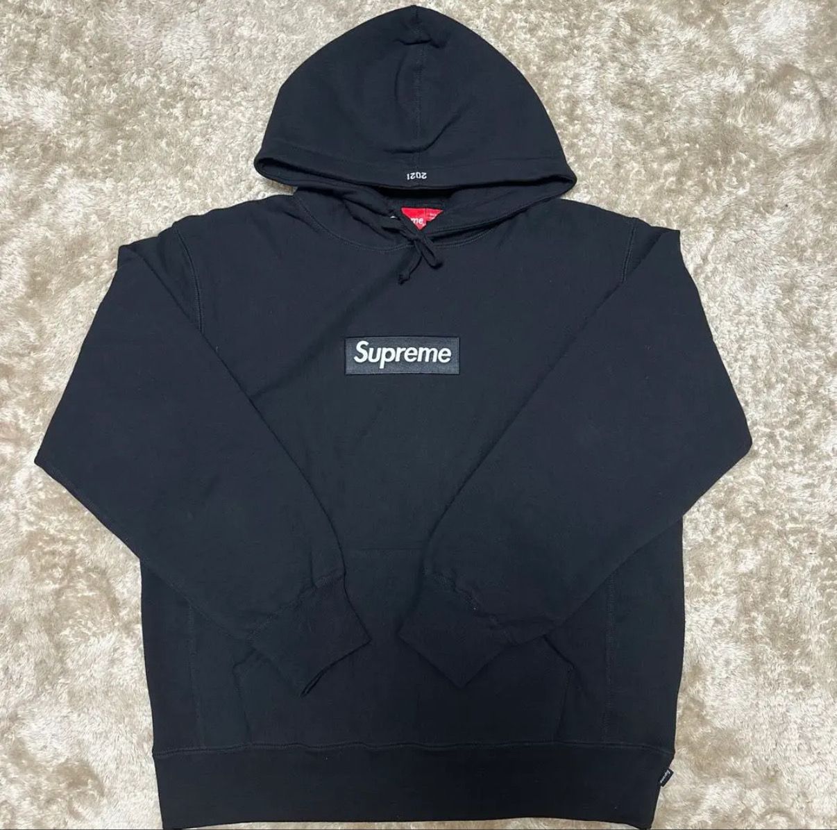 Supreme Box Logo Hooded Sweatshirt "Black" (21FW)