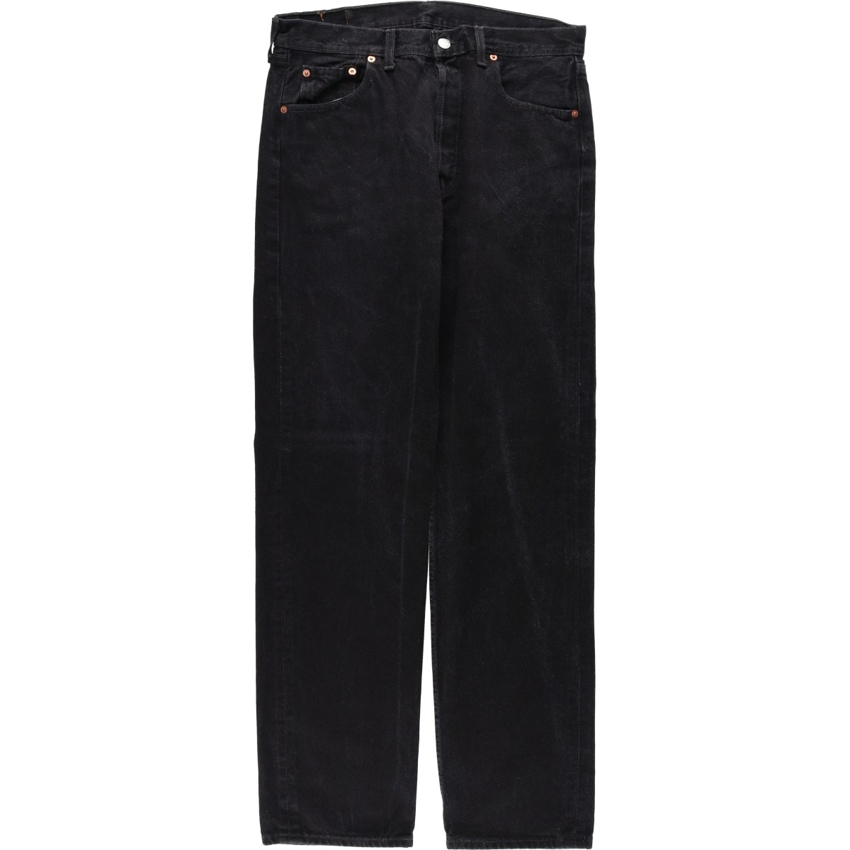 古着 90年代 リーバイス Levi's 501 ユーロモデル ブラックデニム ストレートデニムパンツ 英国製 メンズw33相当 ヴィンテージ/eaa622466