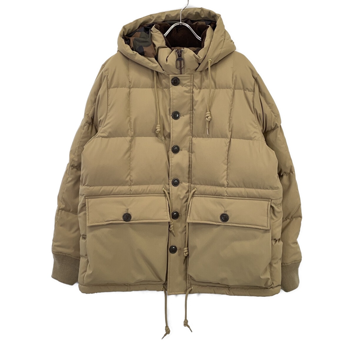アベイシングエイプ ベージュ 007DNK801302M ダウンジャケット M