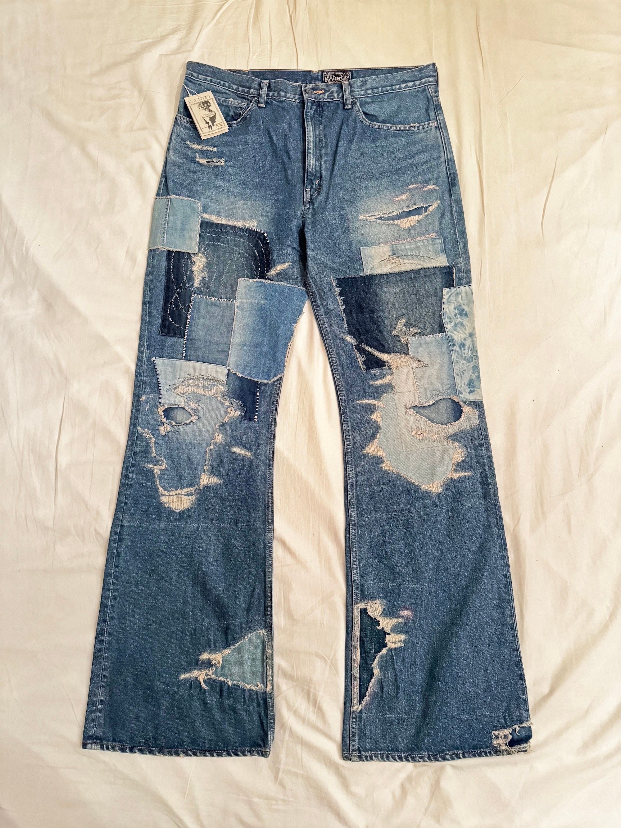Dixie Remake Denim リメイク　再構築デニム　Y2K YKK Dixie Remake Denim リメイク 再構築デニム Y2K YKK