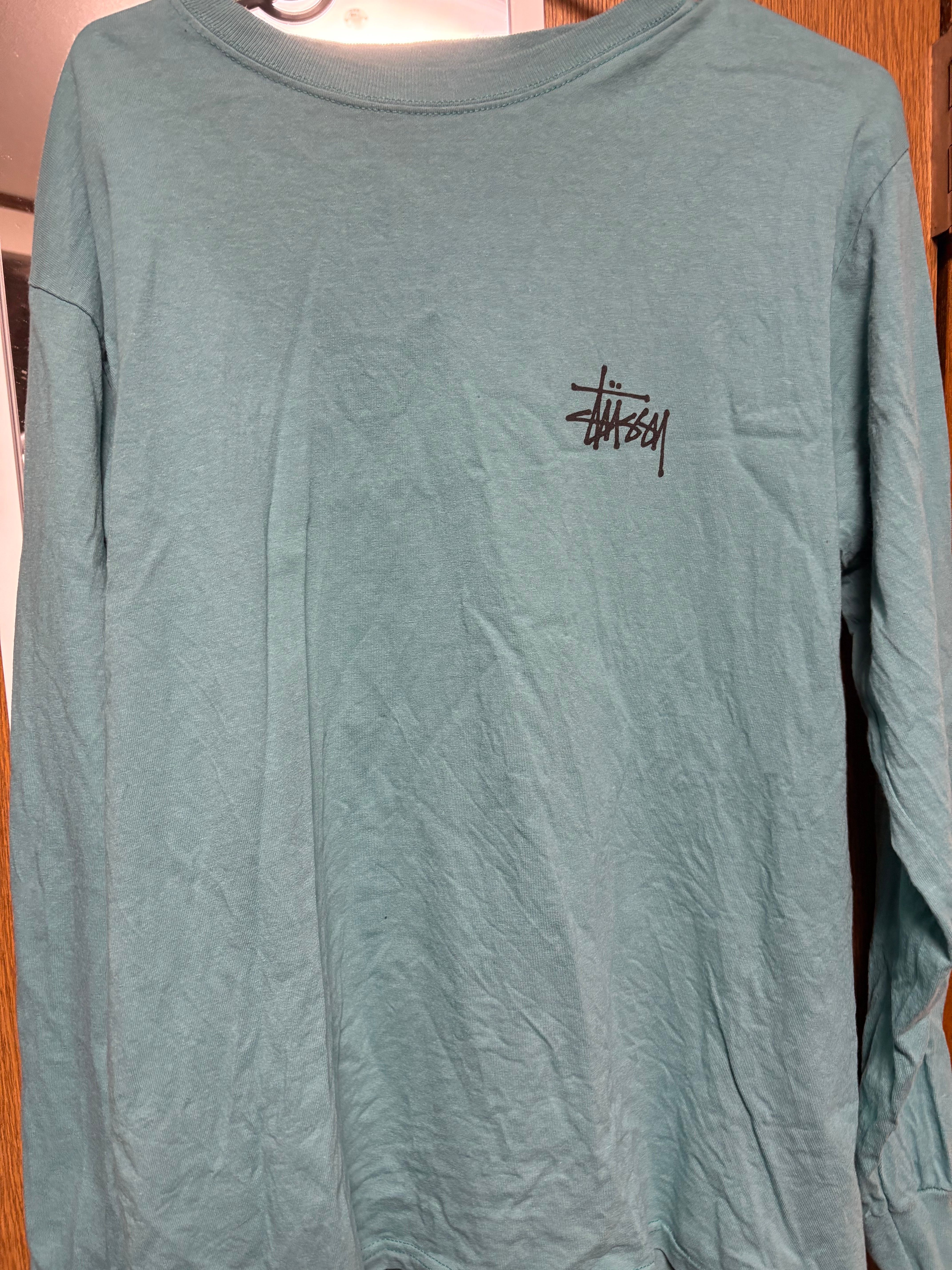 Stussy Basic Stussy Ls Tee "Ocean"