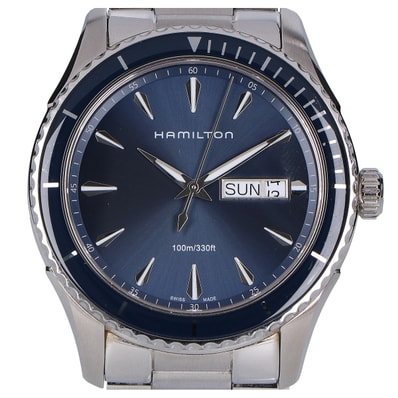 ハミルトン H37551141 ジャズマスター Seaview Day Date Quartz クオーツ 42mm