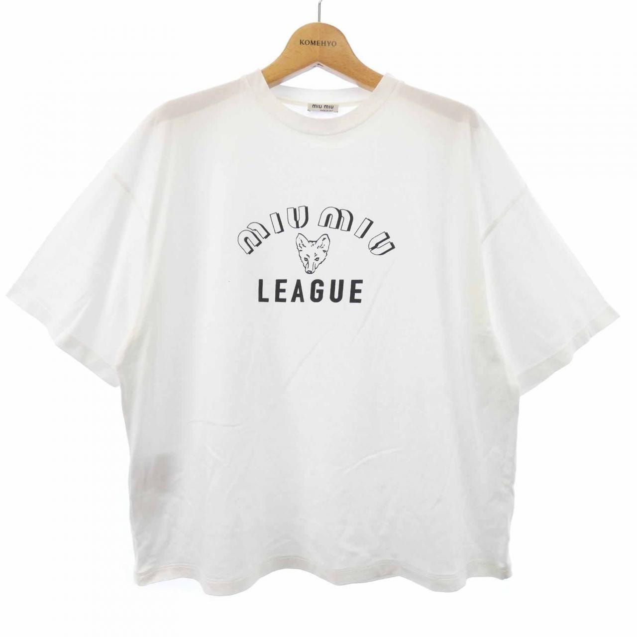 ミュウミュウ MIU MIU MJN316 1ZL7 Tシャツ
