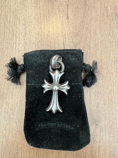 Chrome Hearts CH Cross Pendant Small / Plain Bail "Silver"