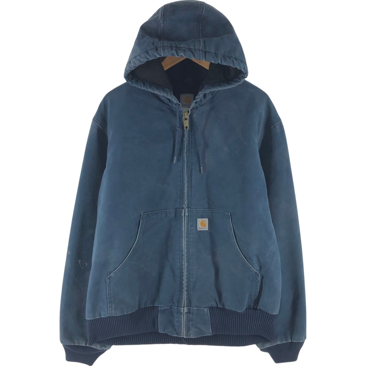 古着 カーハート Carhartt アクティブジャケット ダックフルジップパーカー メンズXL相当/eaa562509
