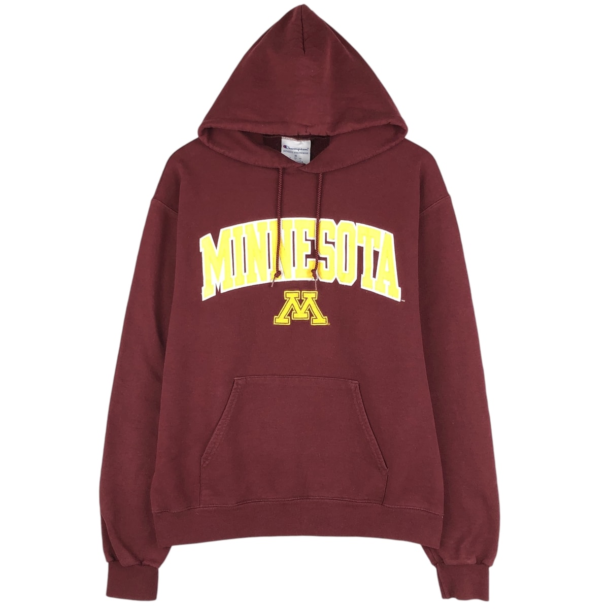 古着 00年代~ チャンピオン Champion AUTHENTIC ATHLETICWEAR MINNESOTA ミネソタ大学 カレッジ スウェットプルオーバーパーカー メンズM相当/eaa606554