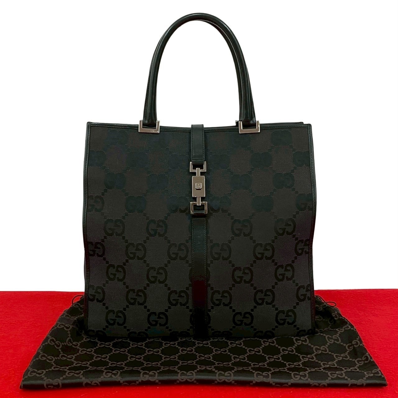 B (目立った傷や汚れなし)】GUCCI グッチ ジャンボGG ジャッキー 金具