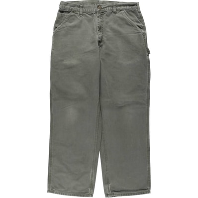 古着 カーハート Carhartt Dungaree Fit ダックペインターパンツ メンズw34相当/eaa639951