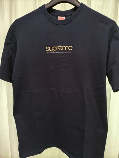 Supreme Five Boroughs Tee "Navy"
