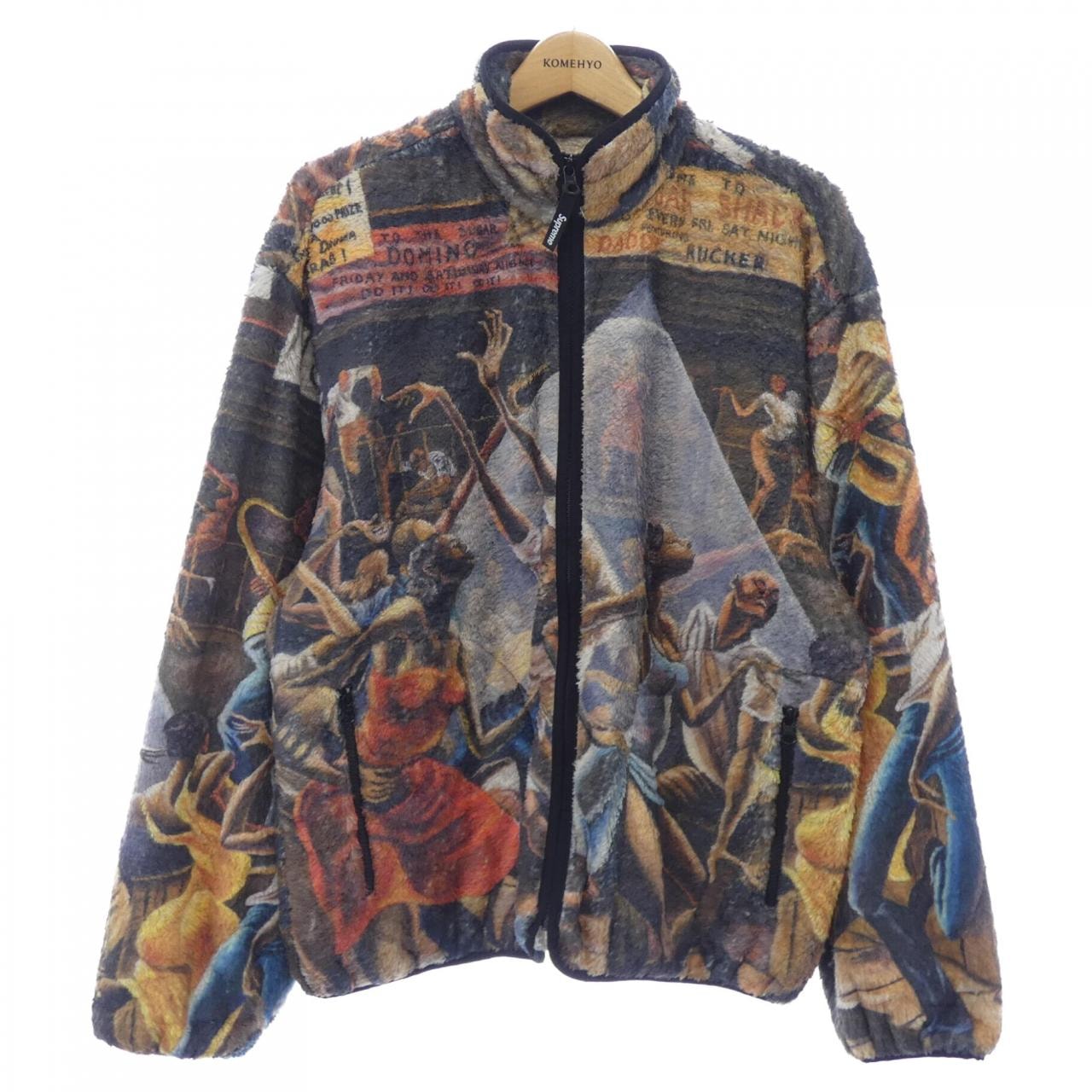 シュプリーム SUPREME Ernie Barnes Fleece ジャケット