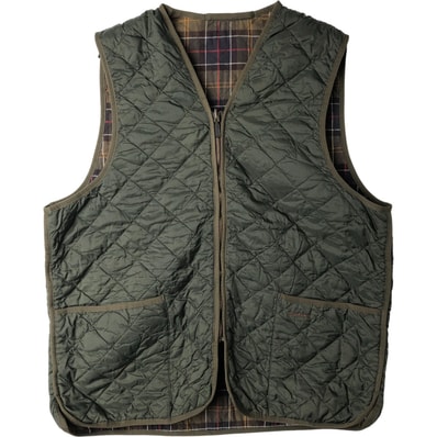 古着 バブアー Barbour 中綿入り キルティングベスト 46 メンズXL相当/eaa480407