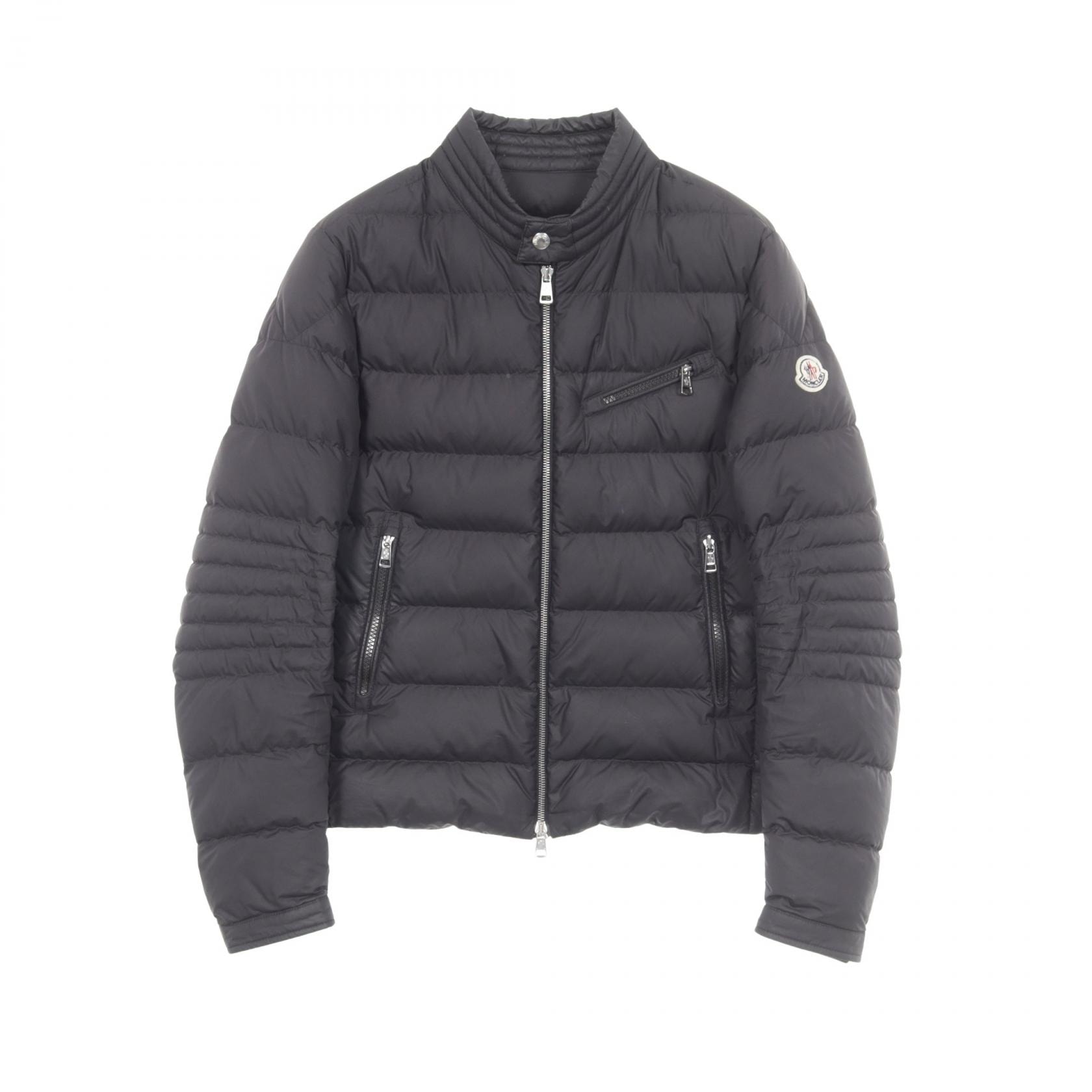 モンクレール MONCLER AUTHIE ダウンジャケット 衣料品 アウター ポリエステル レディース ブラック系 【中古】