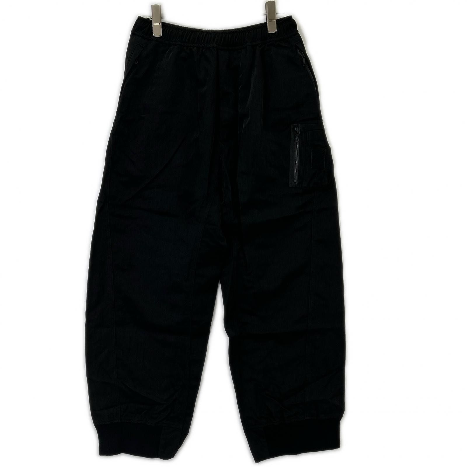ユリウス 727PAM3 ブラック バギーパンツ 1