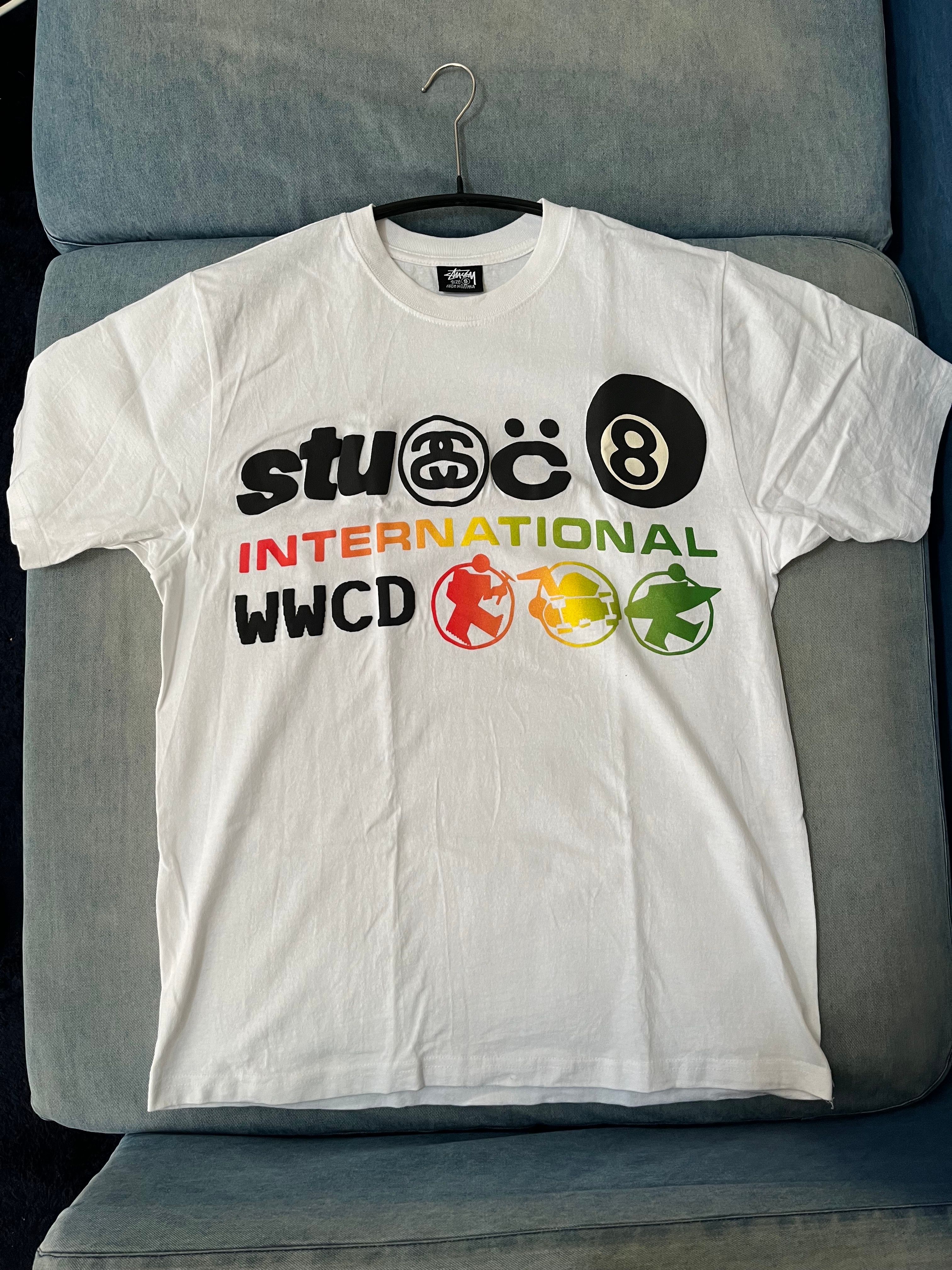 Stussy CPFM INTERNATIONAL TEE "White"