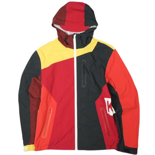 KITH NYC キスニューヨークシティ MADISON JACKET マディソンジャケット S Red Multi ロゴ ナイロン ブルゾン アウター g26751