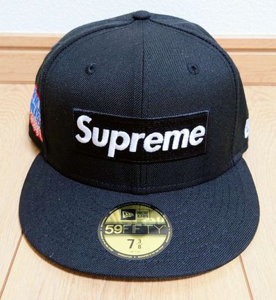 Supreme World Famous Box Logo New Era® "Black"