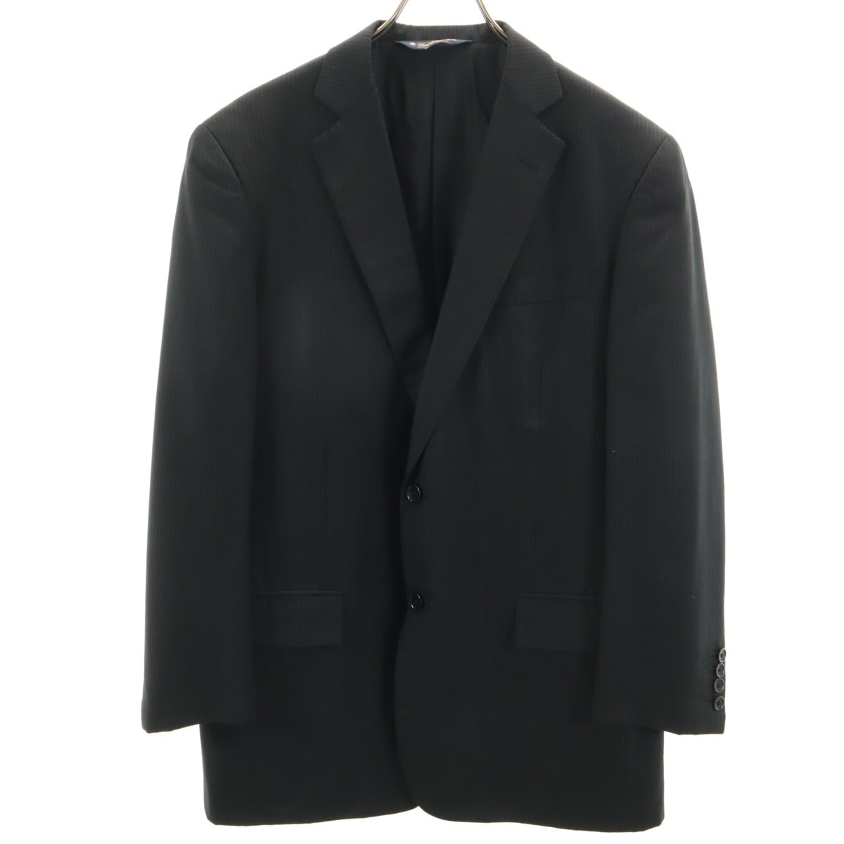 Brooks Brothers ブルックスブラザーズ ピンストライプ テーラードジャケット 42 ブラック