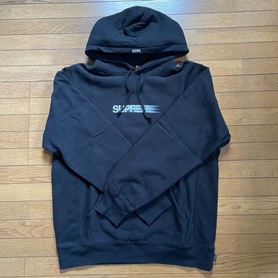 Supreme Motion Logo Hooded Sweatshirt "Black" (20SS)