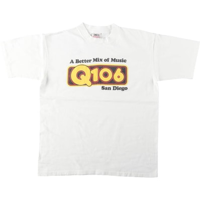 古着 90年代 オニータ ONEITA Q106 アドバタイジングTシャツ XL(46-48) メンズXL相当 ヴィンテージ/eaa645000