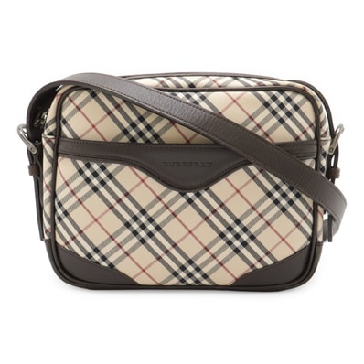 バーバリー ノバチェックショルダーバッグ レディース