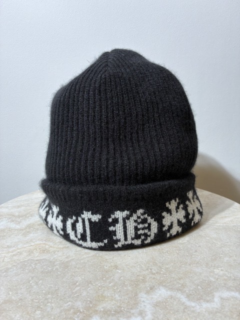 Chrome Hearts CH Logo Cashmere Beanie "Black"