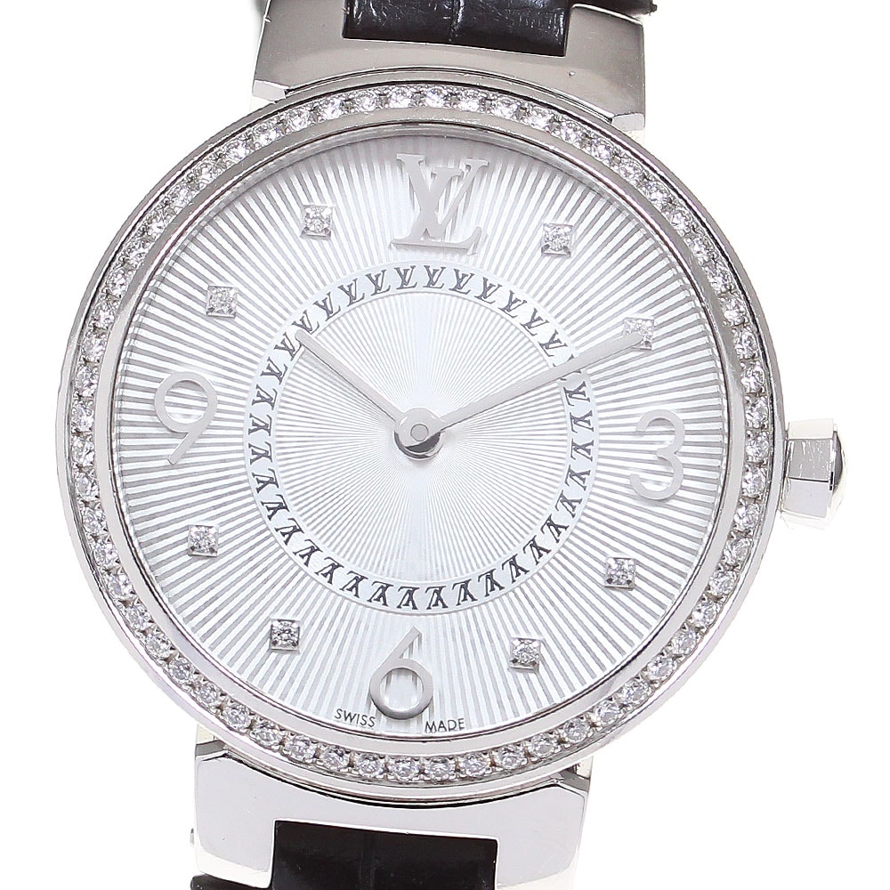 ルイ・ヴィトン タンブール モノグラム  Q12MF レディース 【中古】