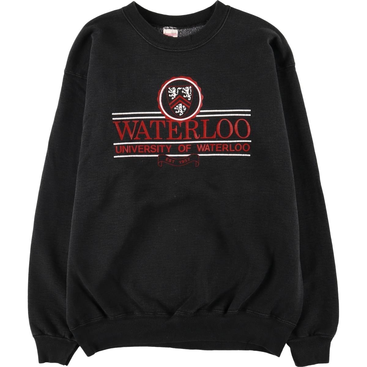 古着 フルーツオブザルーム FRUIT OF THE LOOM SUPERCOTTON カレッジスウェットシャツ トレーナー USA製 メンズL相当/eaa585886