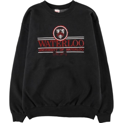 古着 フルーツオブザルーム FRUIT OF THE LOOM SUPERCOTTON カレッジスウェットシャツ トレーナー USA製 メンズL相当/eaa585886