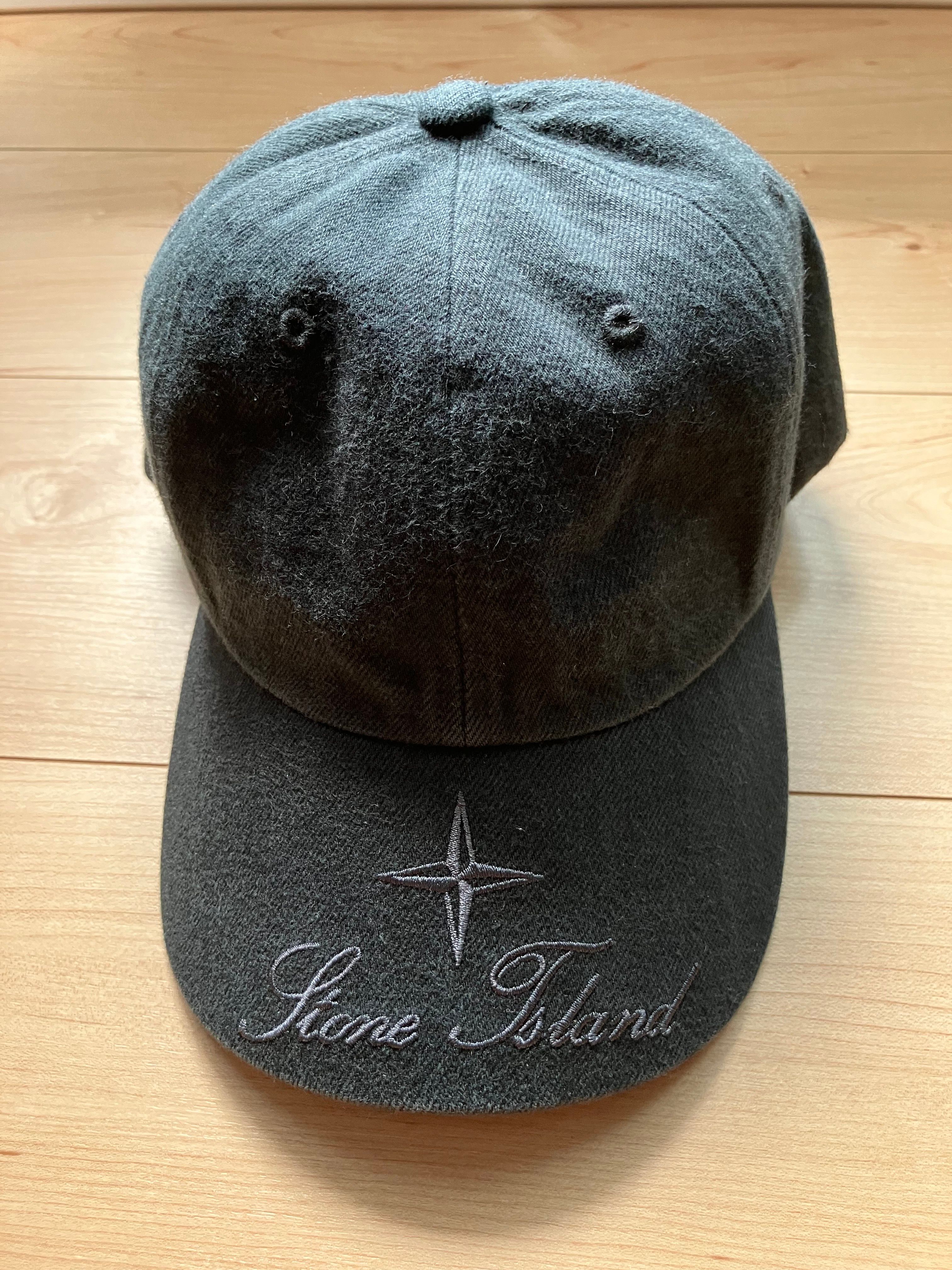 Supreme / Stone Island Denim 6-Panel "Black"